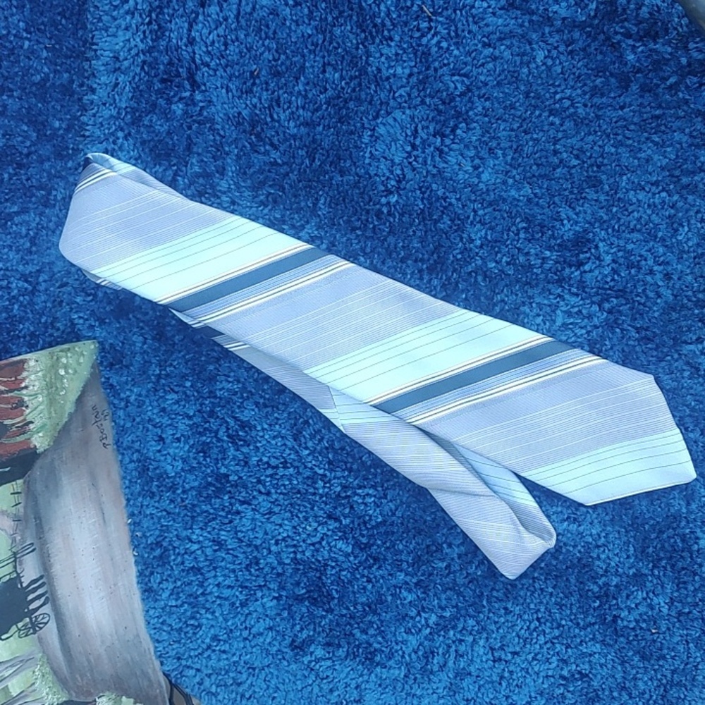 Classic Blue Striped Tie